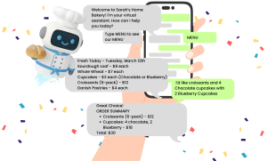 OrderaBot WhatsApp Interface